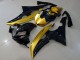2008-2016 Yamaha YZF R6 Motorcycle Fairings - Gold Glossy Black Canada