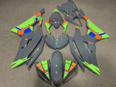 2008-2016 Yamaha YZF R6 Motorcycle Fairings - Nardo Grey Neon Green Color Wheel Canada