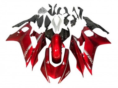2017-2025 Yamaha YZF R6 Motorcycle Fairing - Red Canada