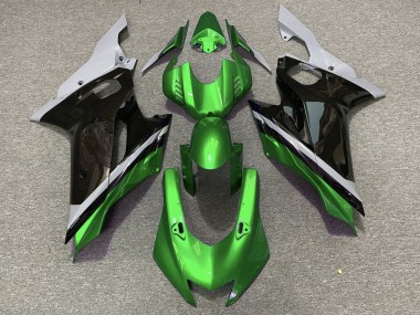 2017-2025 Yamaha YZF R6 Motorcycle Fairings - Grey Green Glossy Black Canada