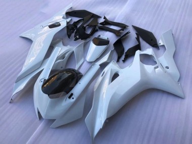 2017-2025 Yamaha YZF R6 Motorcycle Fairings - White Glossy Black Canada