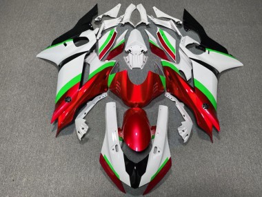 2017-2025 Yamaha YZF R6 Motorcycle Fairings - White Neon Green Red Black Canada