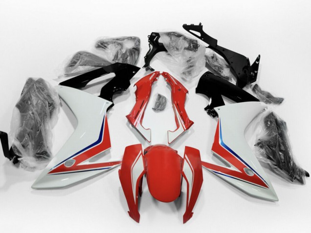 2014-2016 Honda CBR650F Motorcycle Fairings - White Blue Red Canada