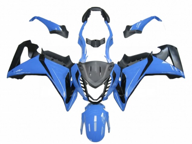 2014-2016 Honda CBR650F Motorcycle Fairings - Sky Blue Black Canada