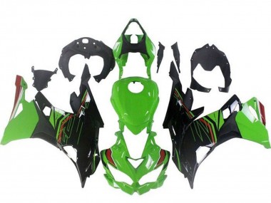 2019-2025 Kawasaki ZX4R ZX-4RR Motorcycle Fairings - Green Black Red Canada