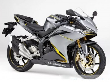 2017-2022 Honda CBR250RR Motorcycle Fairings - Silver Yellow Matte Black Canada