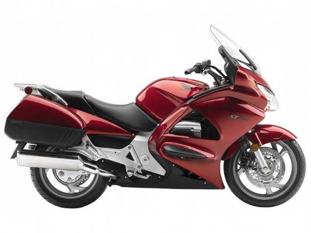 2002-2016 Honda ST1300 Motorcycle Fairings - Dark Red Canada