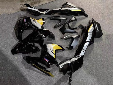 2022-2024 Honda ADV160 Motorcycle Fairings - Silver Yellow Glossy Black HRC Canada
