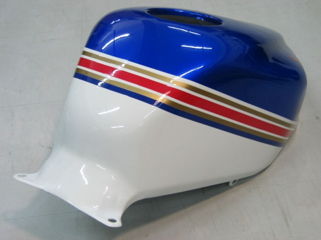 2005-2006 Honda CBR600RR Motorcycle Fairings - Blue White Yellow Rothmans Canada