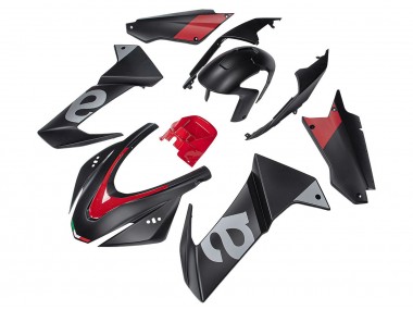 2020-2024 Aprilia RS660 Motorcycle Fairings - Black Red Canada