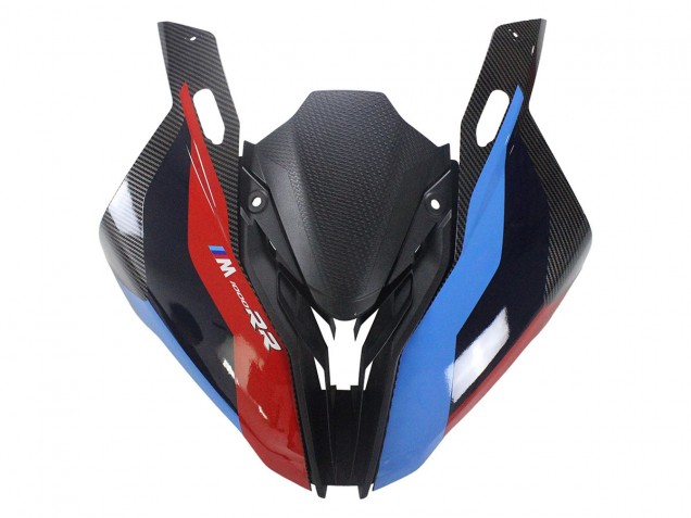 2023-2024 BMW S1000RR Motorcycle Fairings - Blue Red Carbon Fiber Canada