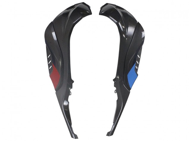 2023-2024 BMW S1000RR Motorcycle Fairings - Blue Red Carbon Fiber Canada