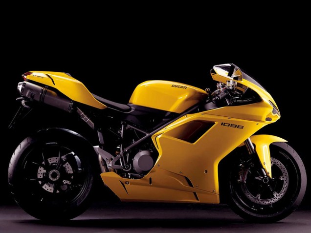 2007-2014 Ducati 1098 Motorcycle Fairings - Yellow Canada