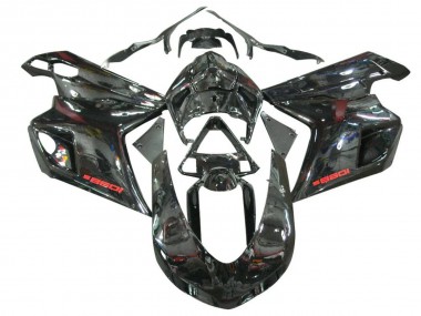 2007-2014 Ducati 1098 Motorcycle Fairings - Glossy Black Canada