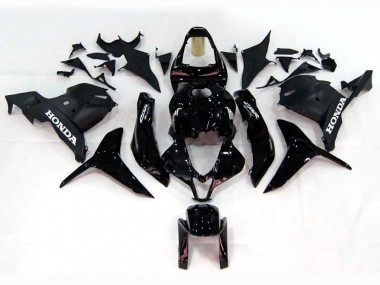 2009-2012 Honda CBR600RR Motorcycle Fairing - Glossy Black Canada