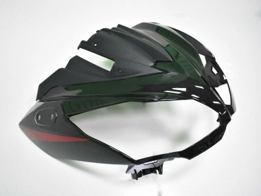 2012-2016 Kawasaki EX650 Motorcycle Fairings - Red Glossy Black Canada