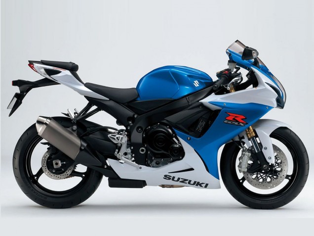 2011-2024 Suzuki GSXR 600/750 Motorcycle Fairings - White Blue Black Red Canada