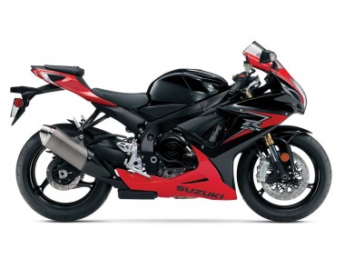 2011-2024 Suzuki GSXR 600/750 Motorcycle Fairings - Red Glossy Black Canada