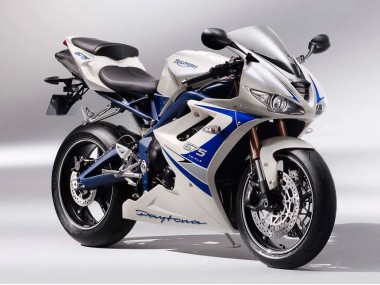 2006-2008 Triumph Daytona 675 Motorcycle Fairings - Silver White Blue Canada