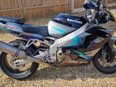 2002-2003 Kawasaki Ninja ZX9R Motorcycle Fairings - Blue Silver Canada