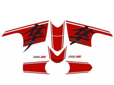 2008-2020 Suzuki GSXR 1300 Hayabusa Motorcycle Fairing - Glossy Black Red Canada