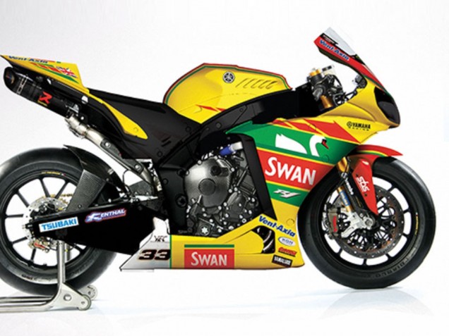 2004-2006 Yamaha YZF R1 Motorcycle Fairings - Yellow Red Green White Swan Canada
