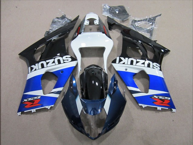 2003-2004 Suzuki GSXR 1000 Motorcycle Fairing - White Blue Black Red Canada