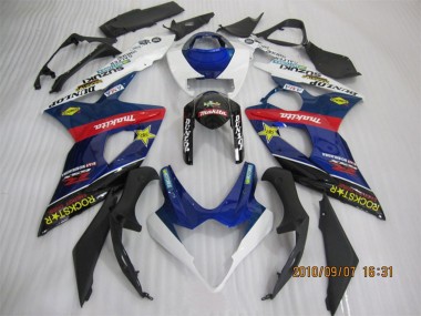 2005-2006 Suzuki GSXR 1000 Motorcycle Fairings - Blue White Red Black Rockstar Canada