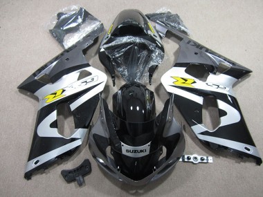 2001-2003 Suzuki GSXR 600 Motorcycle Fairings - Black White Canada