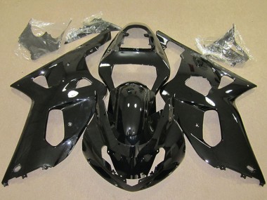 2001-2003 Suzuki GSXR 600 Motorcycle Fairings - Glossy Black Canada