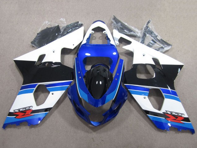 2004-2005 Suzuki GSXR 600 Motorcycle Fairings - White Blue Black Red Canada