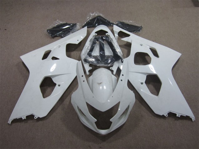 2004-2005 Suzuki GSXR 600 Motorcycle Fairings - White Canada