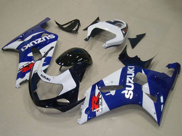 2001-2003 Suzuki GSXR 750 Motorcycle Fairings - Blue White Canada