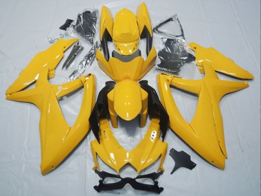2008-2010 Suzuki GSXR 750 Motorcycle Fairings - Yellow Canada