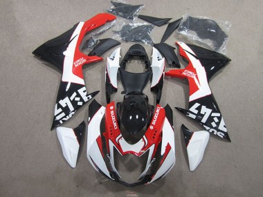 2011-2024 Suzuki GSXR 750 Motorcycle Fairings - Black Red Canada