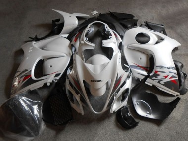 2008-2020 Suzuki GSXR 1300 Hayabusa Motorcycle Fairing - White Black Canada