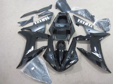 2002-2003 Yamaha YZF R1 Motorcycle Fairings - Glossy Black Matte Black White Canada