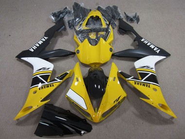 2004-2006 Yamaha YZF R1 Motorcycle Fairings - Yellow White Black Canada
