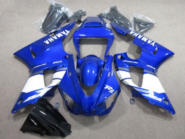 2009-2011 Yamaha YZF R1 Motorcycle Fairing - Blue White Canada