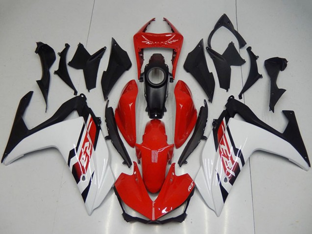 2015-2018 Yamaha YZF R3 Motorcycle Fairing Kits - White Red Black Canada