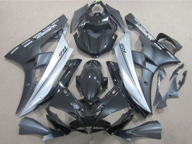 2006-2007 Yamaha YZF R6 Motorcycle Fairings - Glossy Black Matte Black Silver Canada
