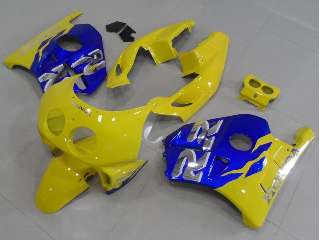 Cheap 1991-1998 Yellow Blue Honda CBR250RR MC22 Motorbike Fairing Kits Canada Cheap 1991-1998 Yellow Blue Honda CBR250RR MC22 Motorbike Fairing Kits Canada