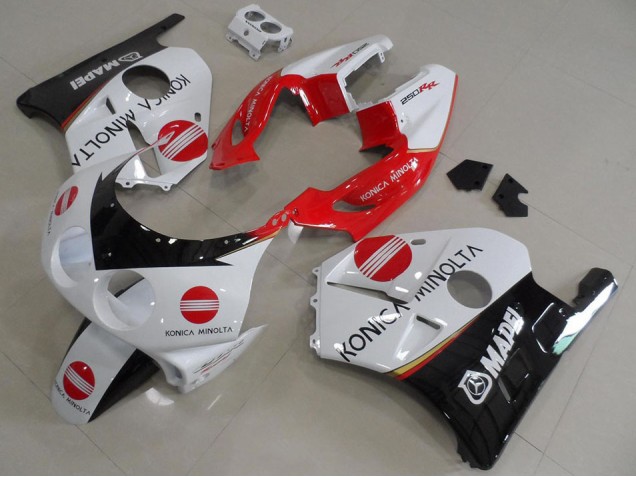 Cheap 1991-1998 Red Konica Honda CBR250RR MC22 Motorcycle Fairing Canada Cheap 1991-1998 Red Konica Honda CBR250RR MC22 Motorcycle Fairing Canada