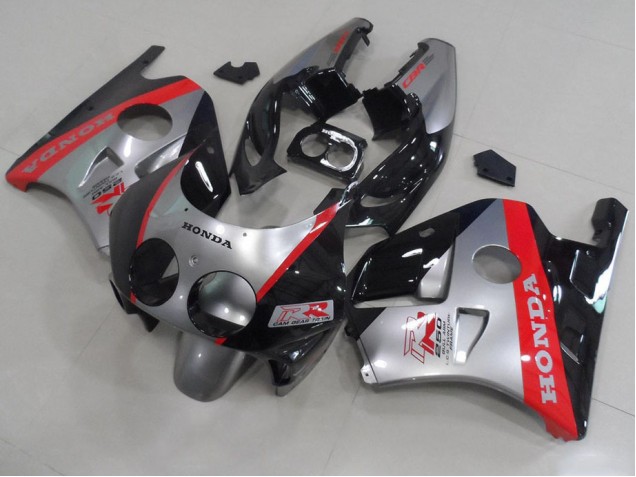 Cheap 1991-1998 Silver Black Red Honda CBR250RR MC22 Motorcycle Fairing Kits Canada