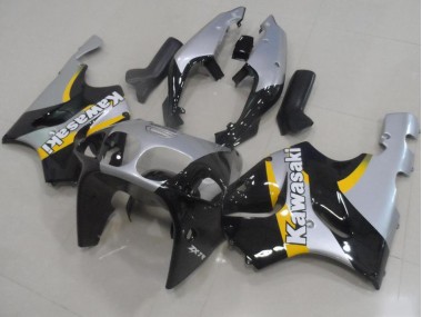 Cheap 1996-2003 Silver and Black Kawasaki ZX7R Motorcylce Fairings Canada