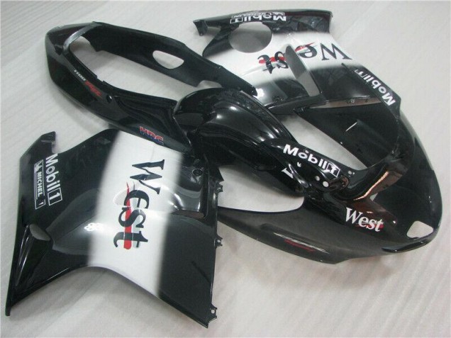 Cheap 1996-2007 Black White West Honda CBR1100XX Motorcycle Fairing Kit Canada Cheap 1996-2007 Black White West Honda CBR1100XX Motorcycle Fairing Kit Canada