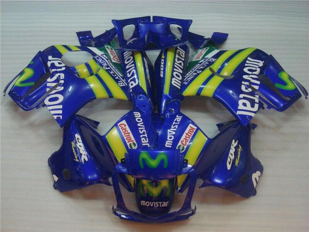 Cheap 1995-1998 Blue Movistar Castrol Honda CBR600 F3 Motor Bike Fairings Canada Cheap 1995-1998 Blue Movistar Castrol Honda CBR600 F3 Motor Bike Fairings Canada