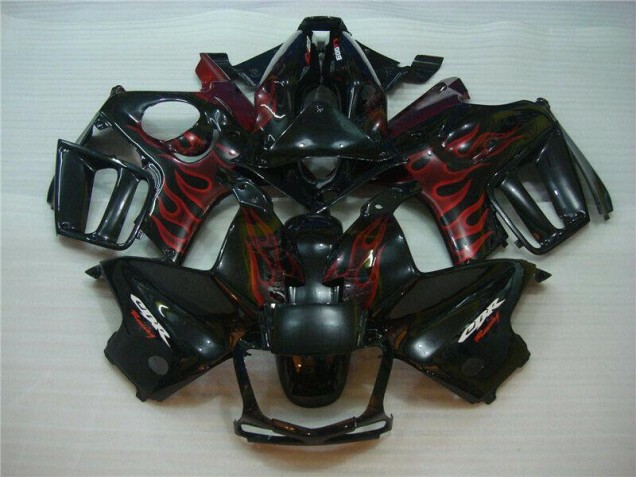 Cheap 1995-1998 Black Red Flame Honda CBR600 F3 Motorcyle Fairings Canada Cheap 1995-1998 Black Red Flame Honda CBR600 F3 Motorcyle Fairings Canada