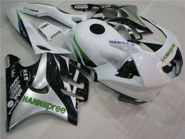 Cheap 1995-1998 White Green Hannspree Honda CBR600 F3 Motorcycle Fairings Kit Canada Cheap 1995-1998 White Green Hannspree Honda CBR600 F3 Motorcycle Fairings Kit Canada