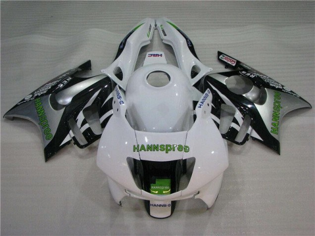 Cheap 1995-1998 White Green Hannspree Honda CBR600 F3 Motorcycle Fairings Kit Canada Cheap 1995-1998 White Green Hannspree Honda CBR600 F3 Motorcycle Fairings Kit Canada